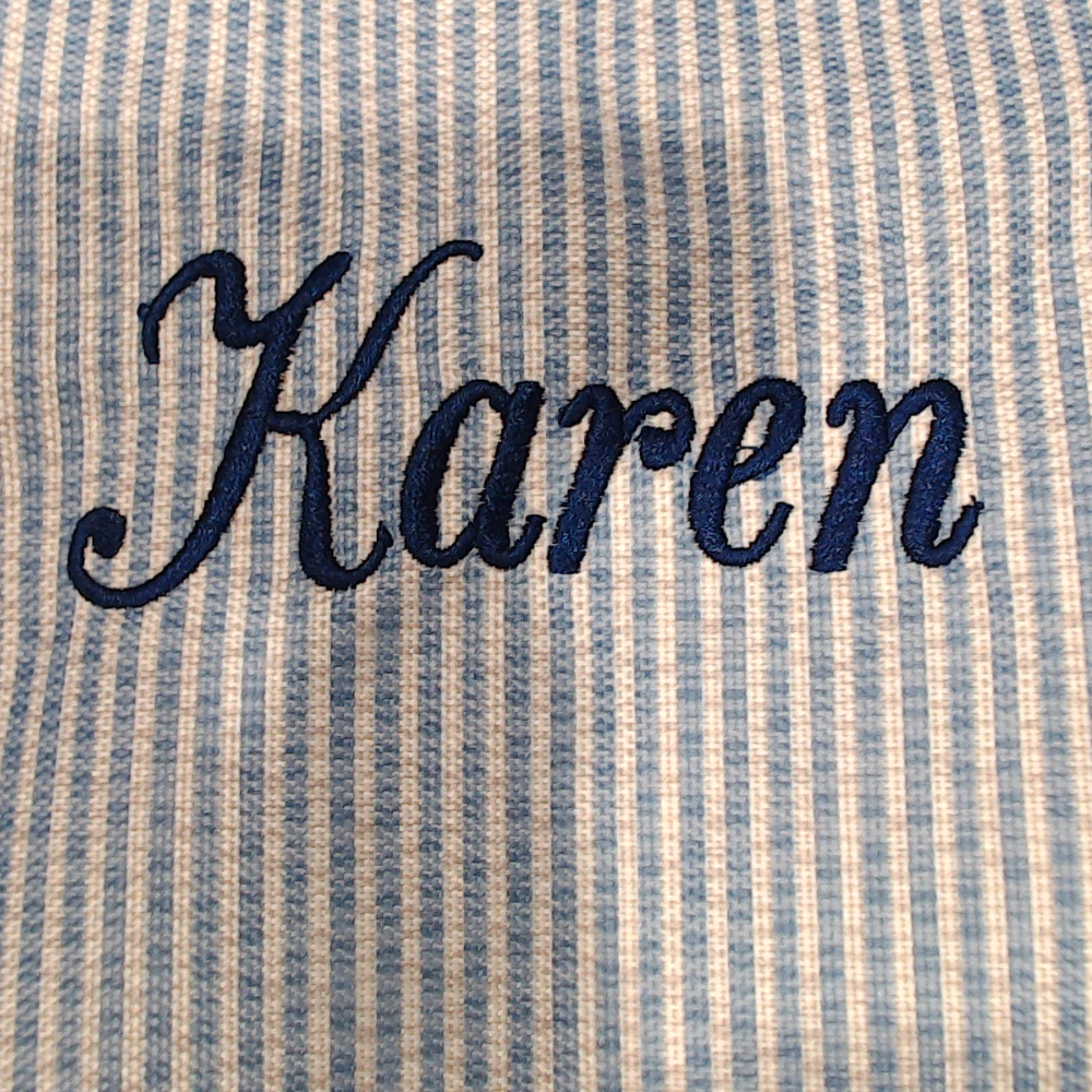 BLOOPER BAG: Monogrammed Extra Large Tote Bag