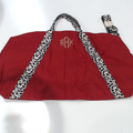 BLOOPER BAG: Monogrammed Weekend Bag