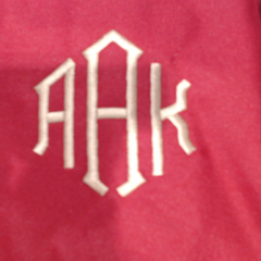 BLOOPER BAG: Monogrammed Weekend Bag
