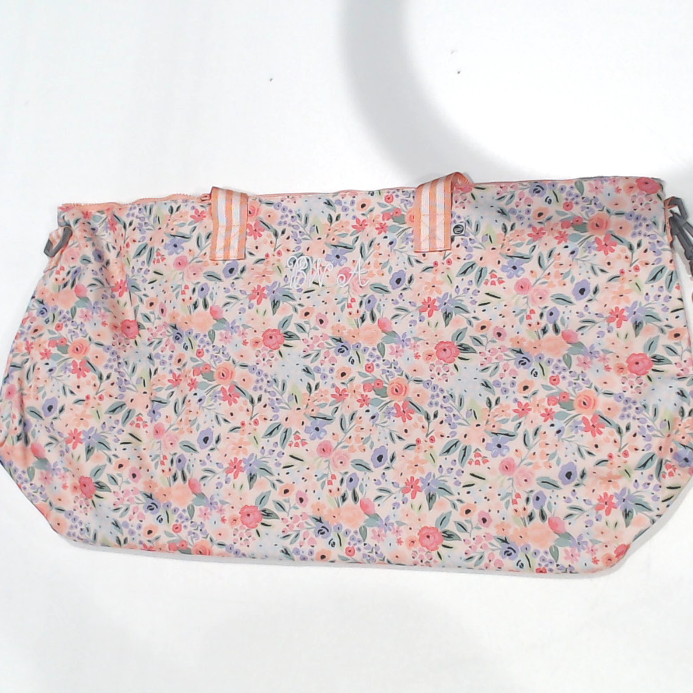BLOOPER BAG: Monogrammed Weekend Bag