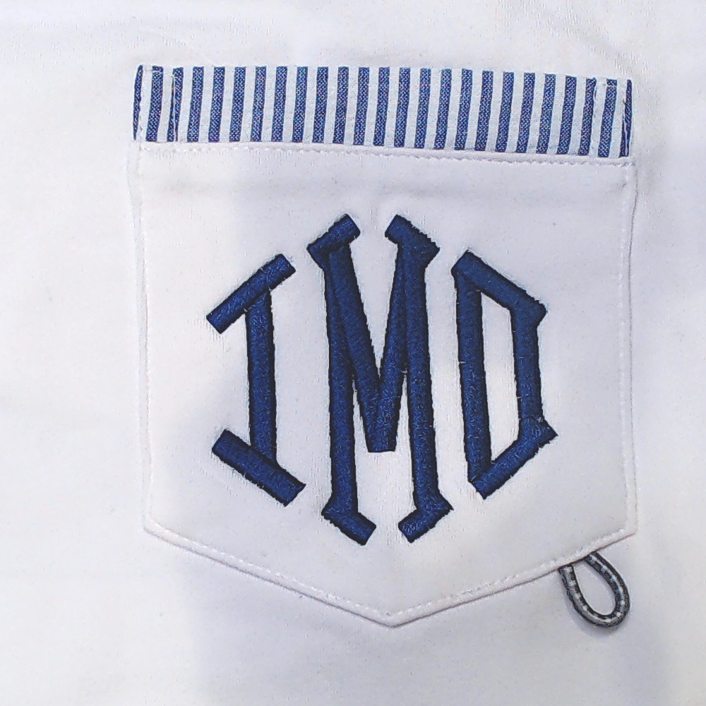 BLOOPER KIDS: Monogrammed Kids Long Sleeve Dockside Shirt