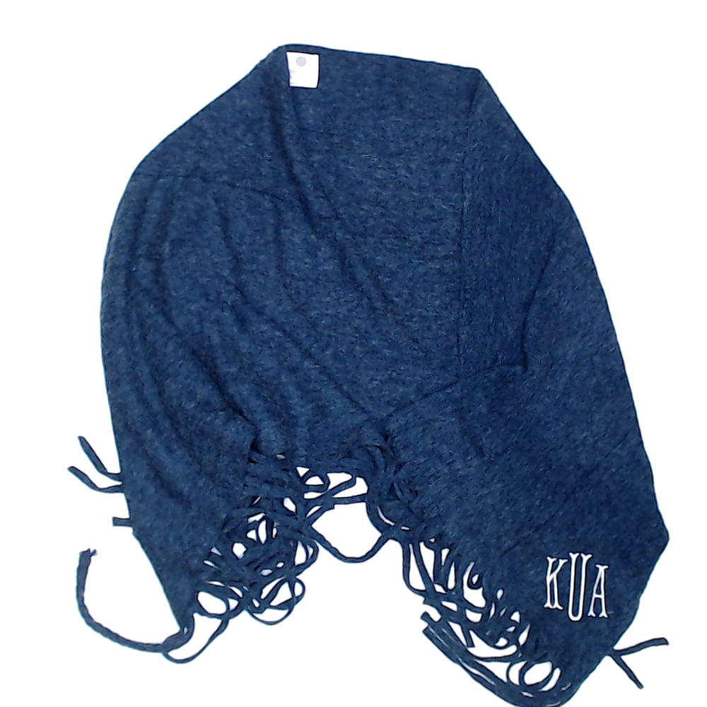 BLOOPER CLOTHING: Monogrammed Fringe Poncho