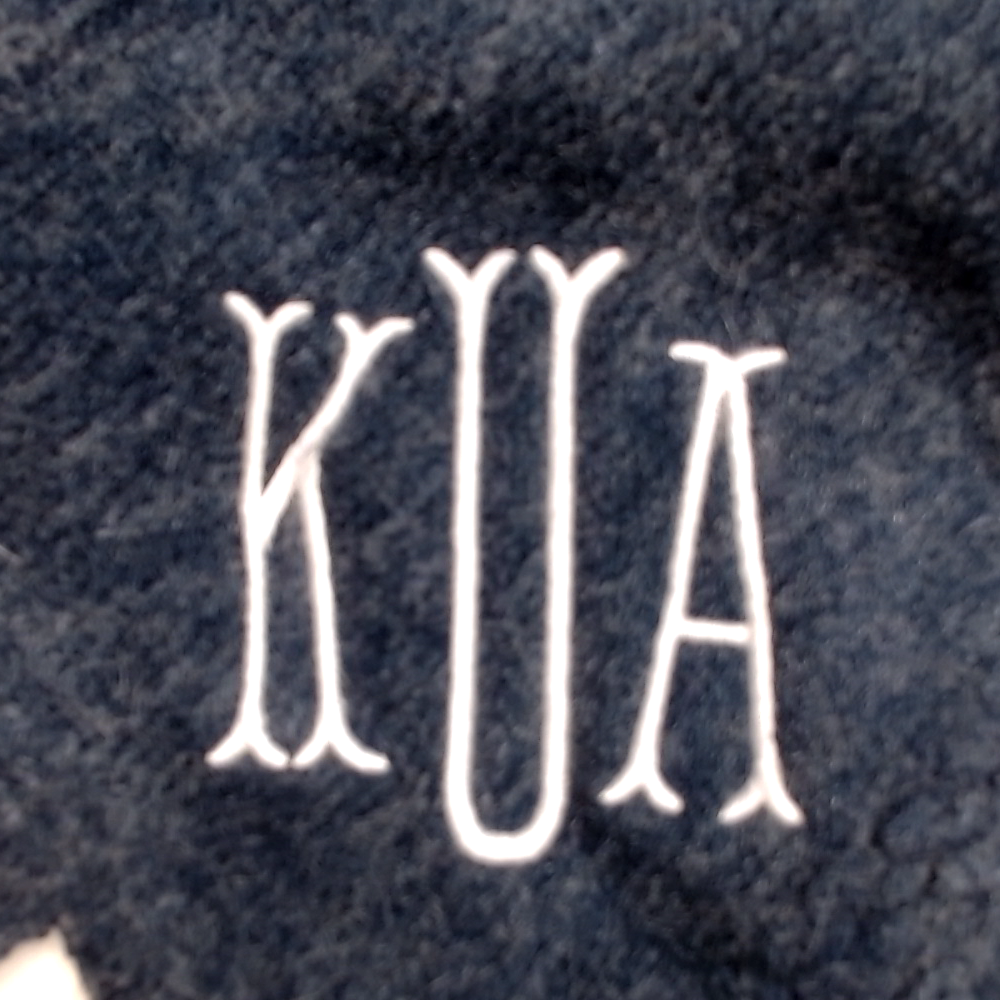 BLOOPER CLOTHING: Monogrammed Fringe Poncho