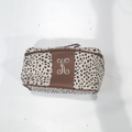 BLOOPER BAG: Monogrammed Spotted Train Case
