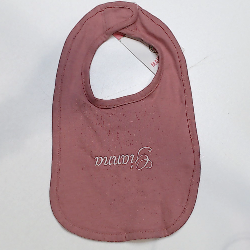 BLOOPER KIDS: Monogrammed Baby Bib