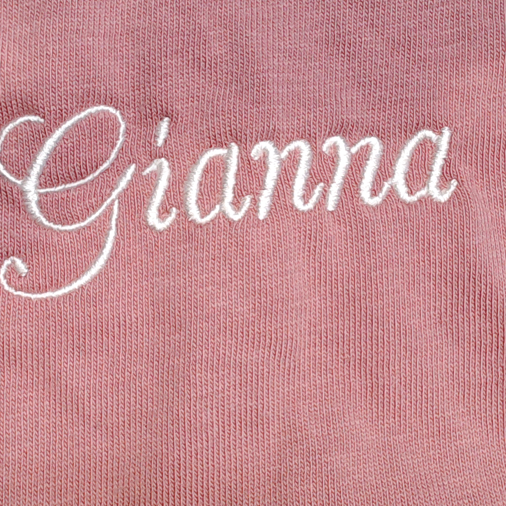 BLOOPER KIDS: Monogrammed Baby Bib