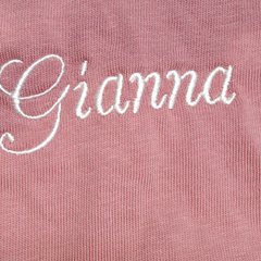 BLOOPER KIDS: Monogrammed Baby Bib