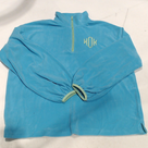 BLOOPER CLOTHING: Monogrammed Puff Sleeve Fleece Pullover