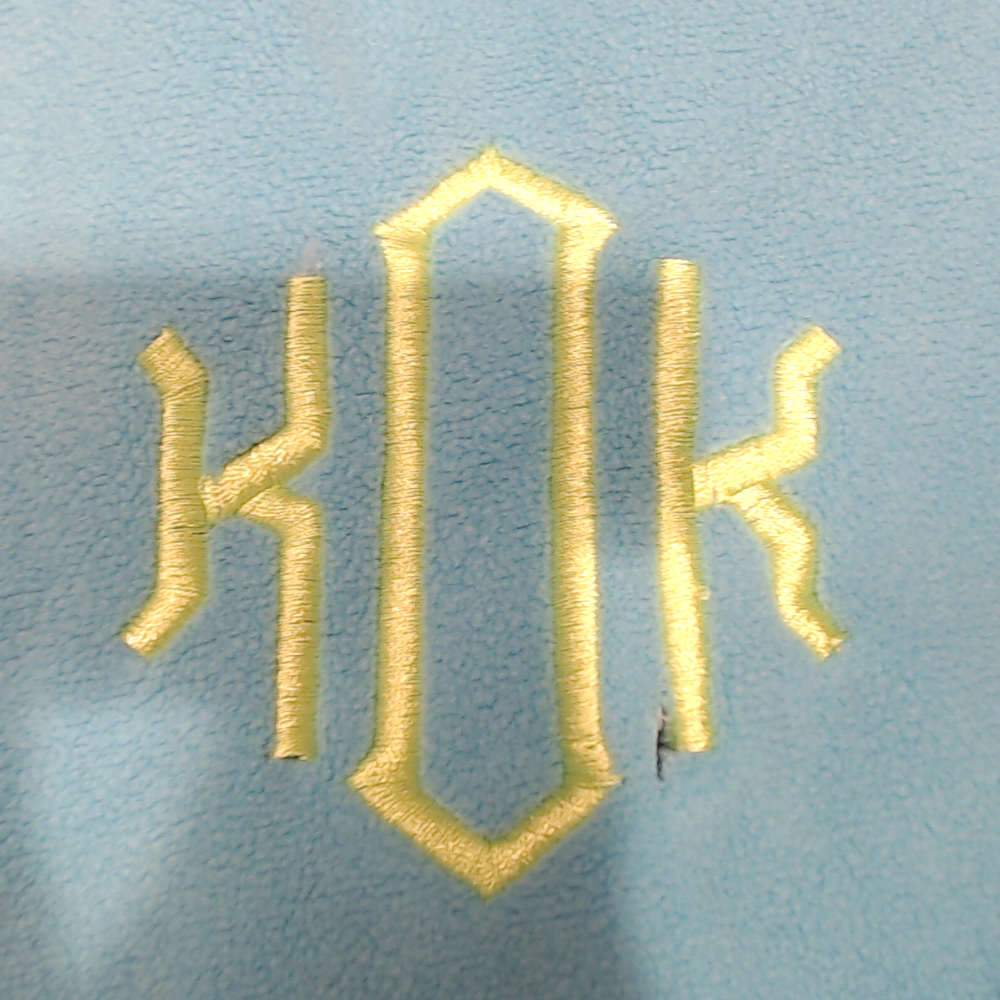 BLOOPER CLOTHING: Monogrammed Puff Sleeve Fleece Pullover
