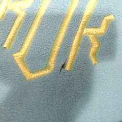 BLOOPER CLOTHING: Monogrammed Puff Sleeve Fleece Pullover