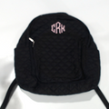 BLOOPER BAG: Monogrammed Quilted Laptop Backpack