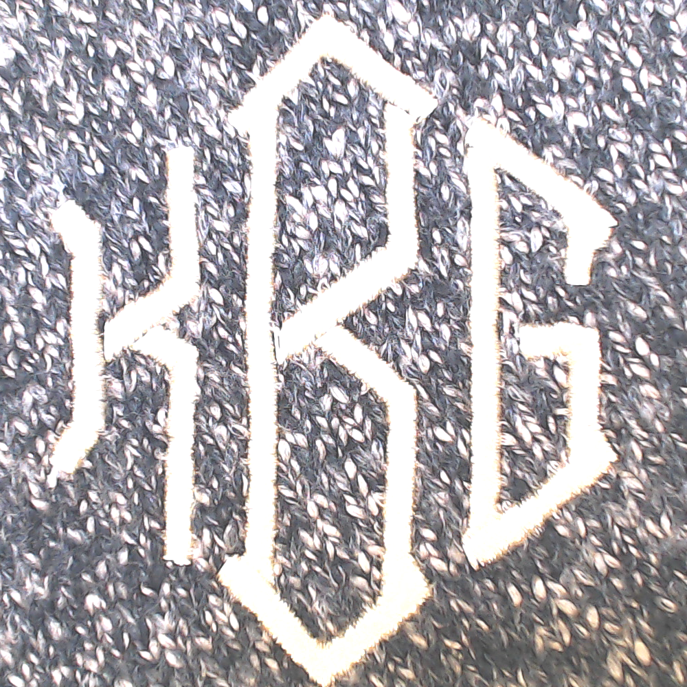 BLOOPER KIDS: Monogrammed Youth Knit Vest