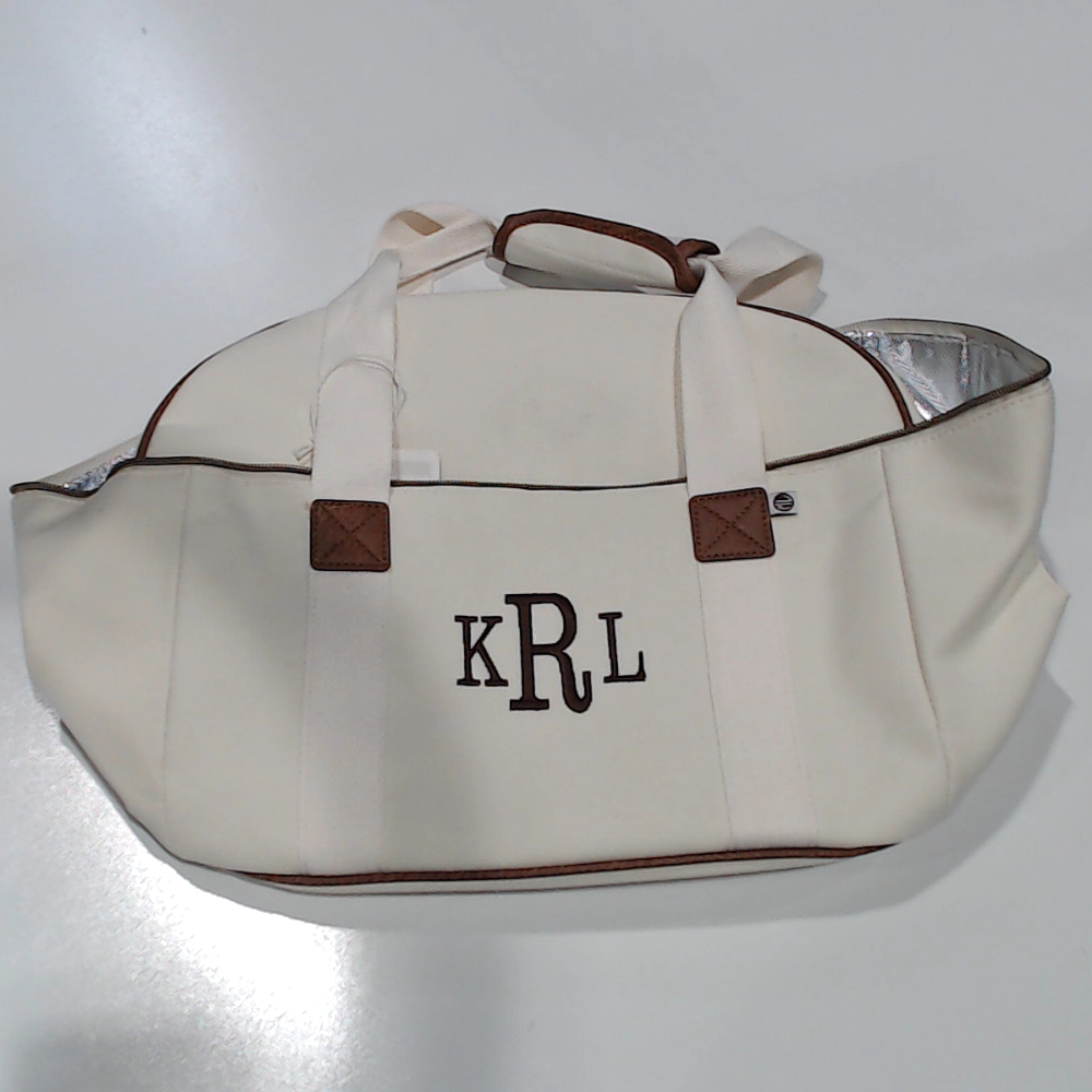 BLOOPER ACCESSORY: Monogrammed Slow Cooker Carrier