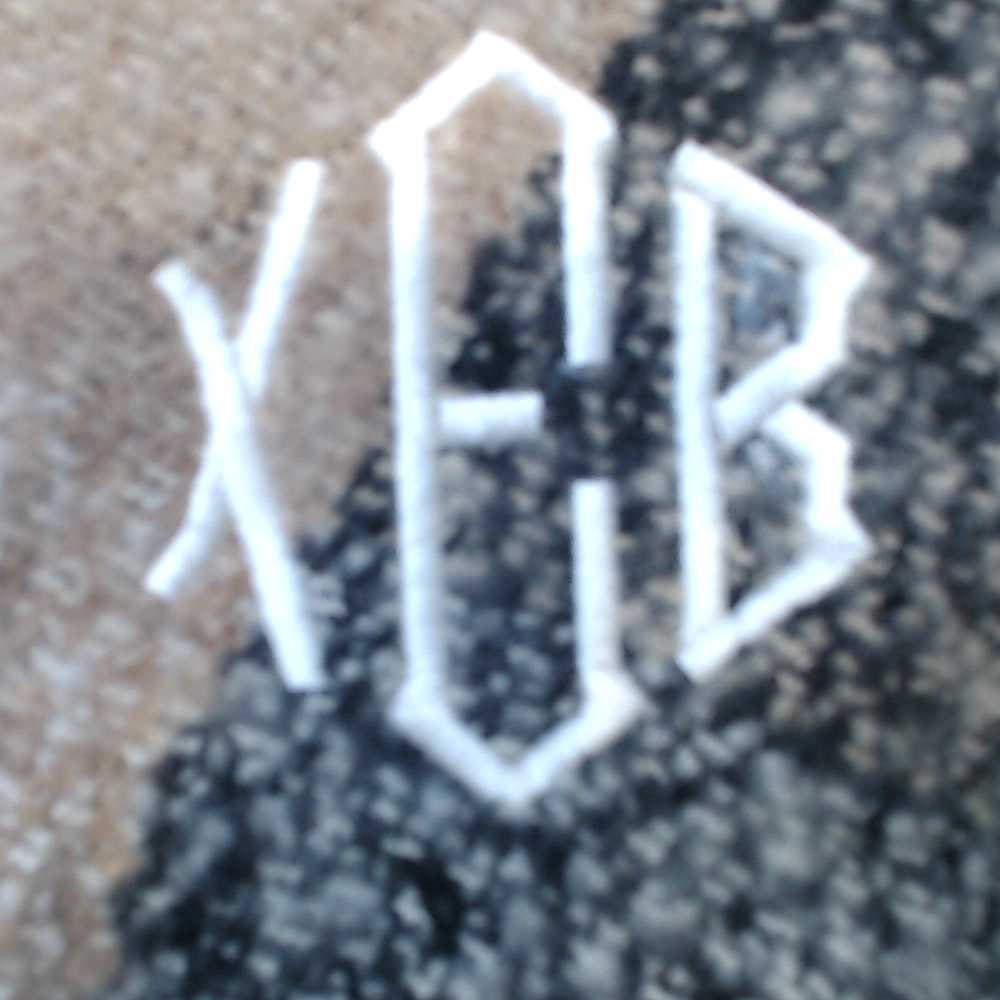BLOOPER CLOTHING: Monogrammed Plaid Poncho