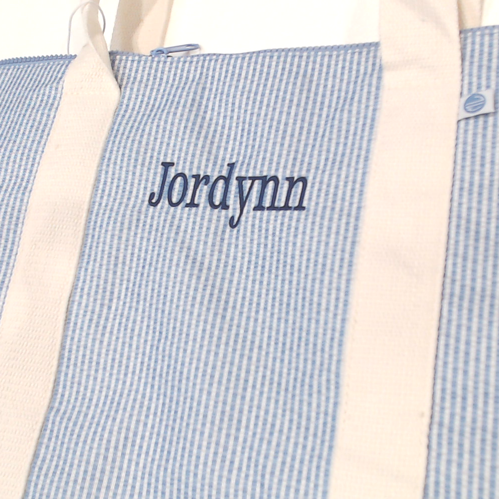 BLOOPER BAG: Monogrammed Kids Weekend Bag