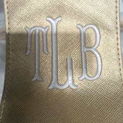 BLOOPER ACCESSORY: Monogrammed Clear Train Case