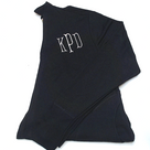BLOOPER CLOTHING: Monogrammed Sweatshirt Cardigan