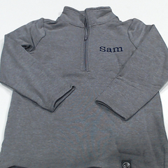 BLOOPER KIDS: Monogrammed Kids Pullover Sweatshirt