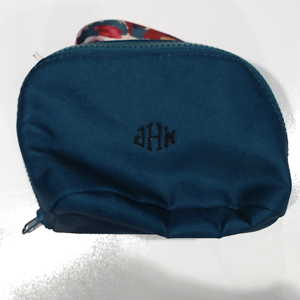 BLOOPER BAG: Monogrammed Makeup Bag