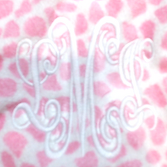 BLOOPER ACCESSORY: Monogrammed Lovies