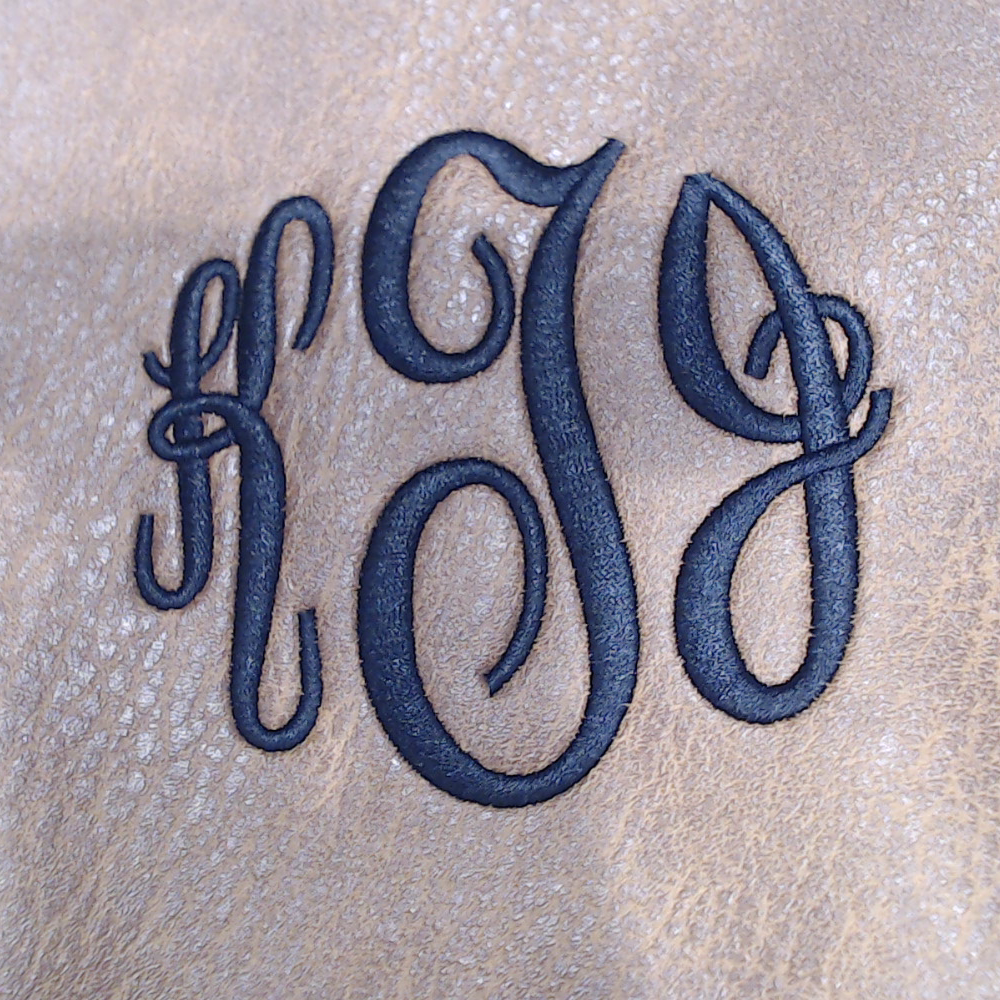 BLOOPER BAG: Monogrammed Saddlebag