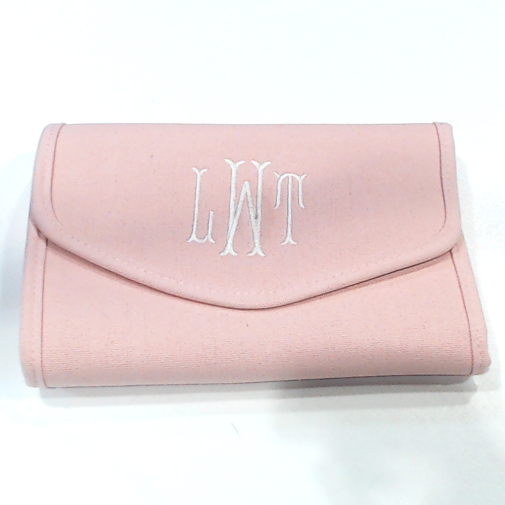 BLOOPER BAG: Monogrammed Travel Jewelry Organizer