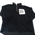 BLOOPER CLOTHING: Monogrammed Grid Fleece Quarter Zip Pullover