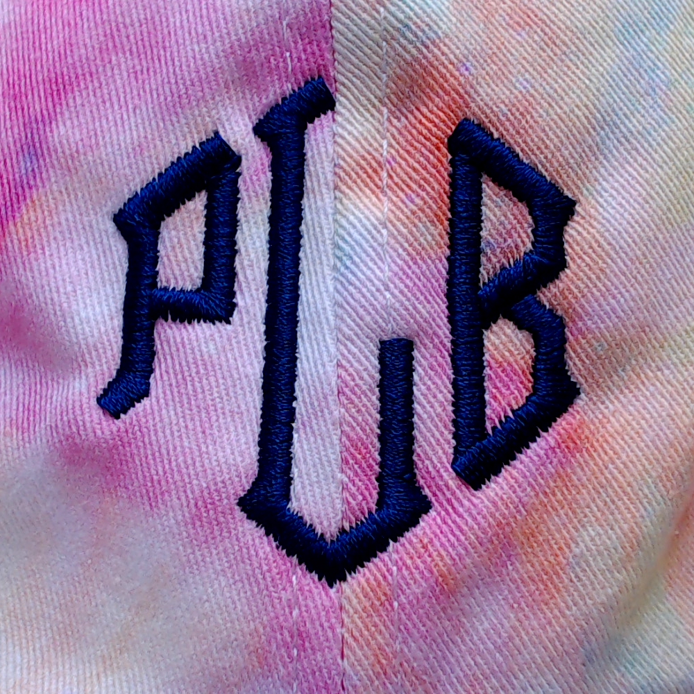BLOOPER ACCESSORY: Monogrammed Baseball Hat