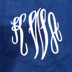 BLOOPER CLOTHING: Monogrammed America T-Shirt