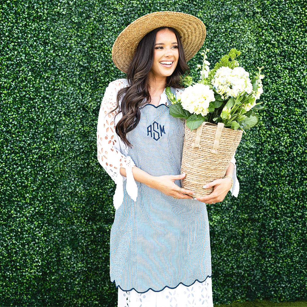 Personalized Scalloped Apron | Marleylilly