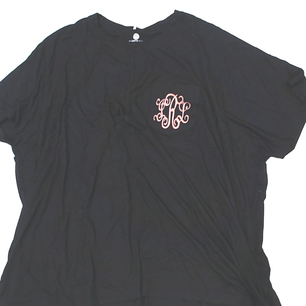 BLOOPER CLOTHING: Monogrammed Short Sleeve Tunic