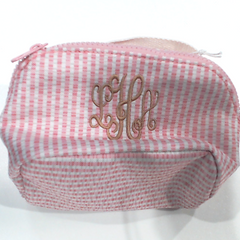 BLOOPER BAG: Monogrammed Makeup Bag