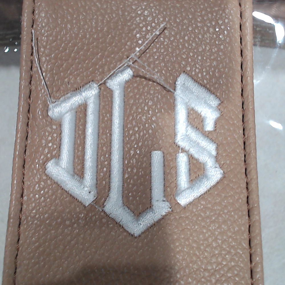 BLOOPER BAG: Monogrammed Clear Stadium Crossbody Bag
