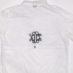 BLOOPER CLOTHING: Monogrammed Fishing Shirt