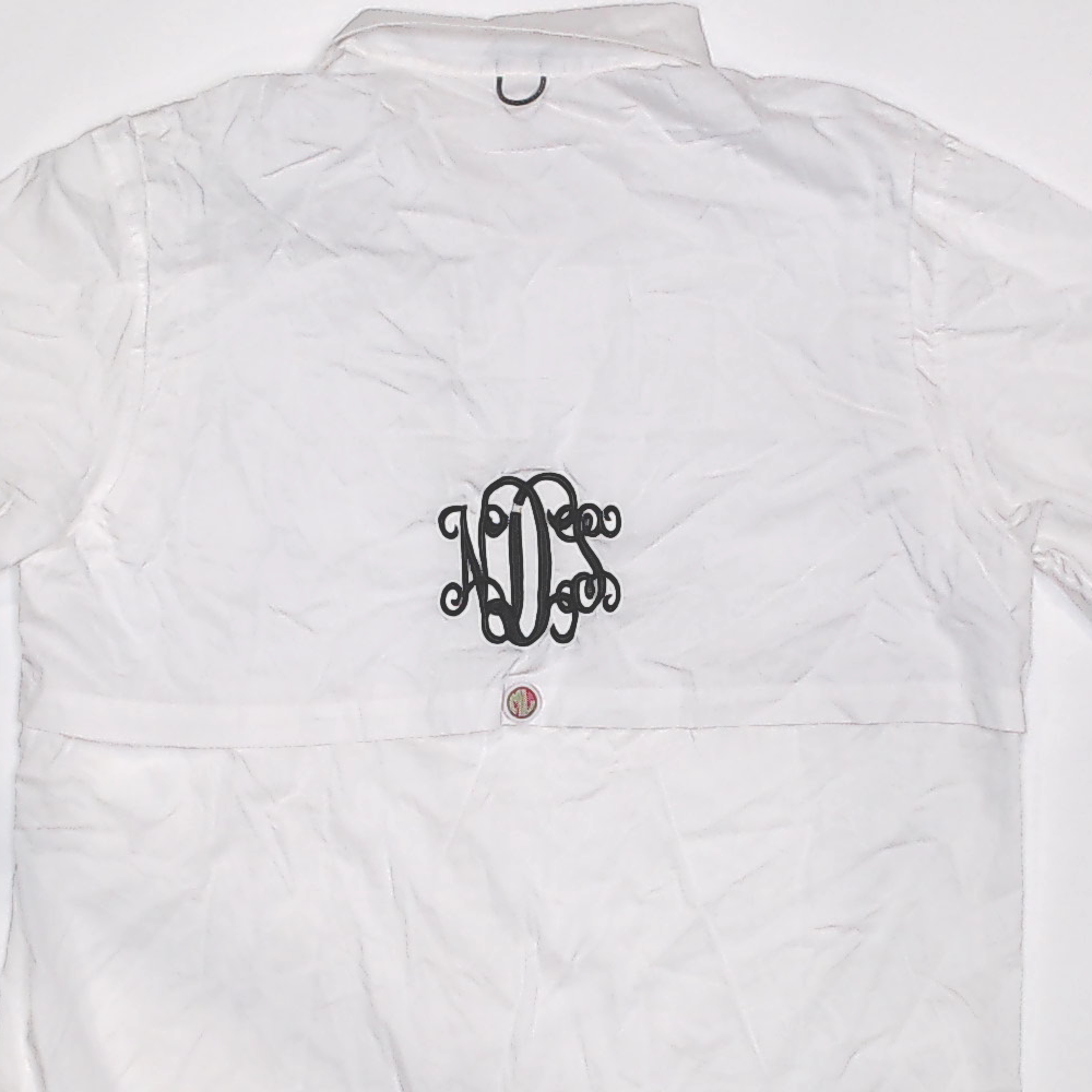 BLOOPER CLOTHING: Monogrammed Fishing Shirt