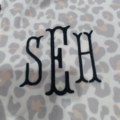 BLOOPER CLOTHING: Monogrammed Quarter Zip Sweatshirt