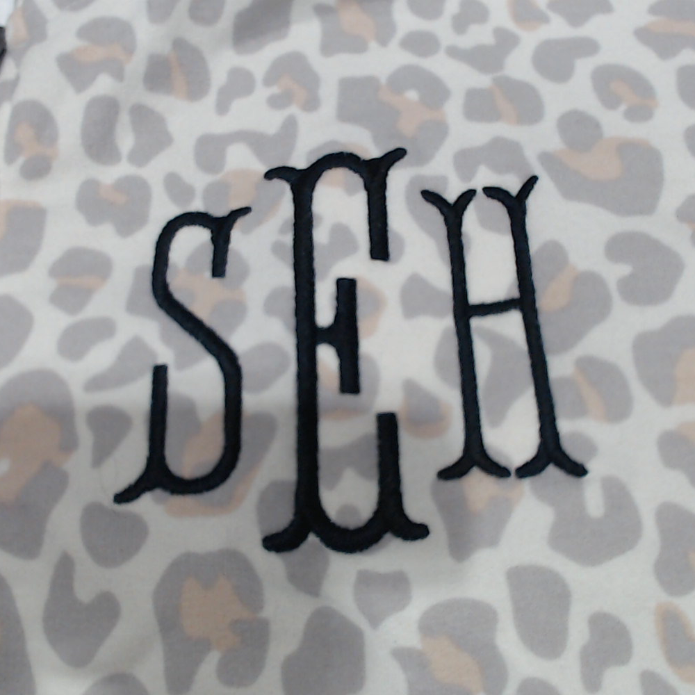 BLOOPER CLOTHING: Monogrammed Quarter Zip Sweatshirt