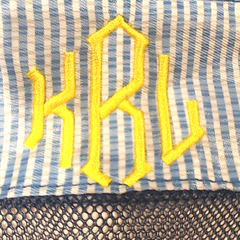 BLOOPER BAG: Monogrammed Seashell Bag