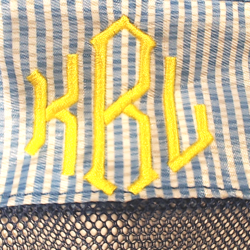 BLOOPER BAG: Monogrammed Seashell Bag