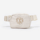 Monogrammed Kids Belt Bag | Champagne