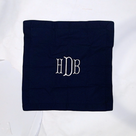 BLOOPER ACCESSORY: Monogrammed Pillow Sham