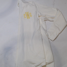 BLOOPER CLOTHING: Monogrammed Sweatshirt Cardigan