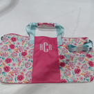 BLOOPER BAG: Monogrammed Weekend Bag