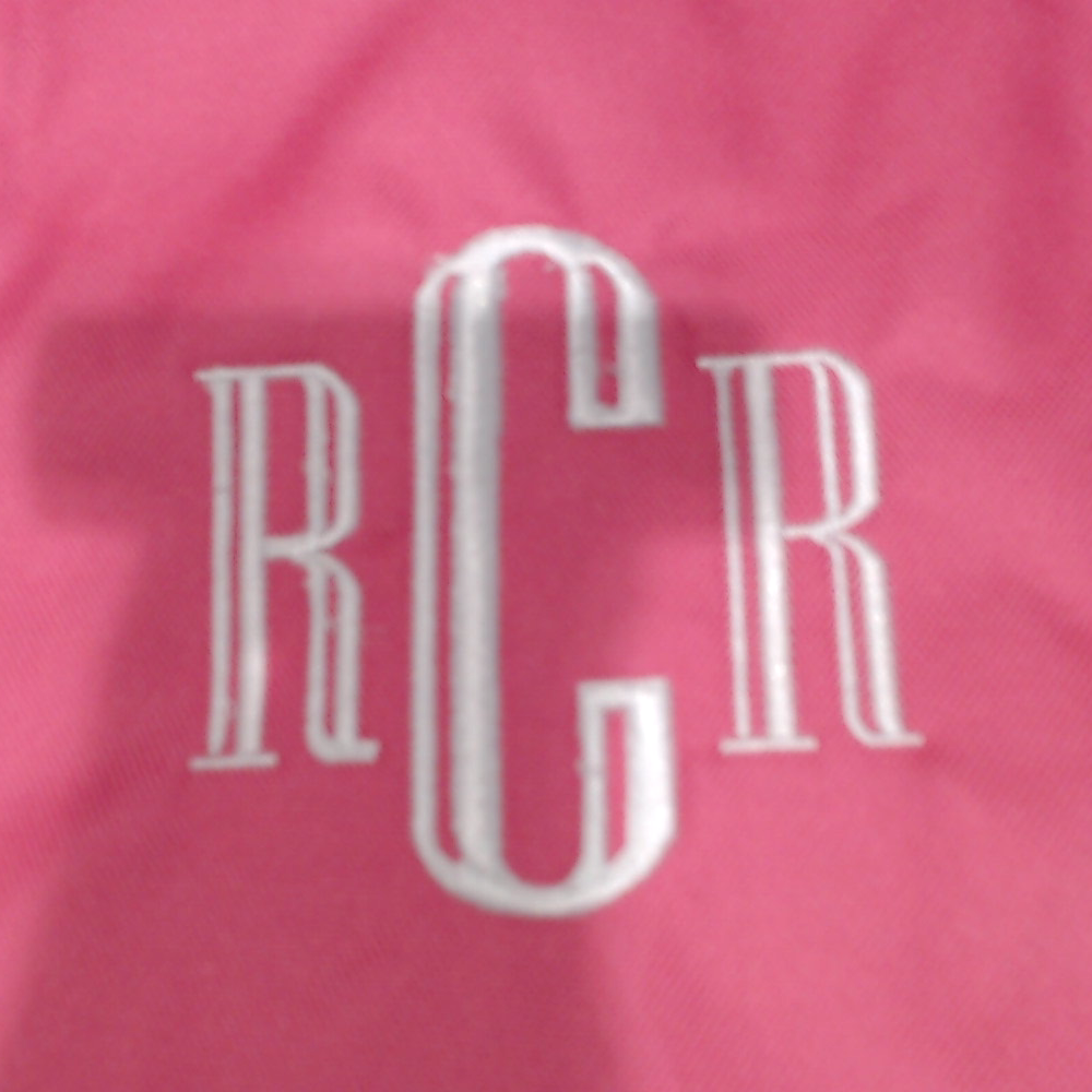 BLOOPER BAG: Monogrammed Weekend Bag