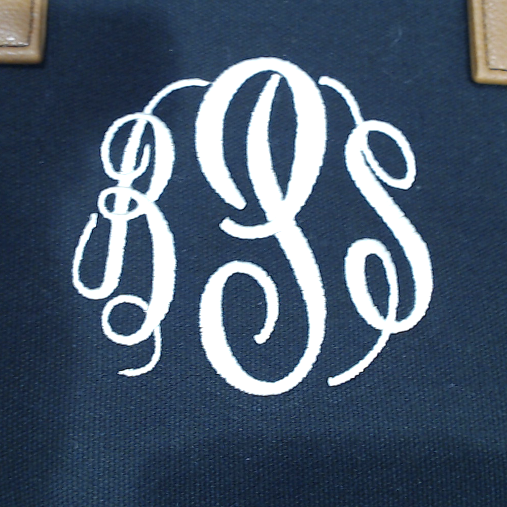BLOOPER BAG: Monogrammed Upscale Weekender