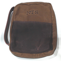 BLOOPER ACCESSORY: Personalized Waxed Canvas Bible Carrier