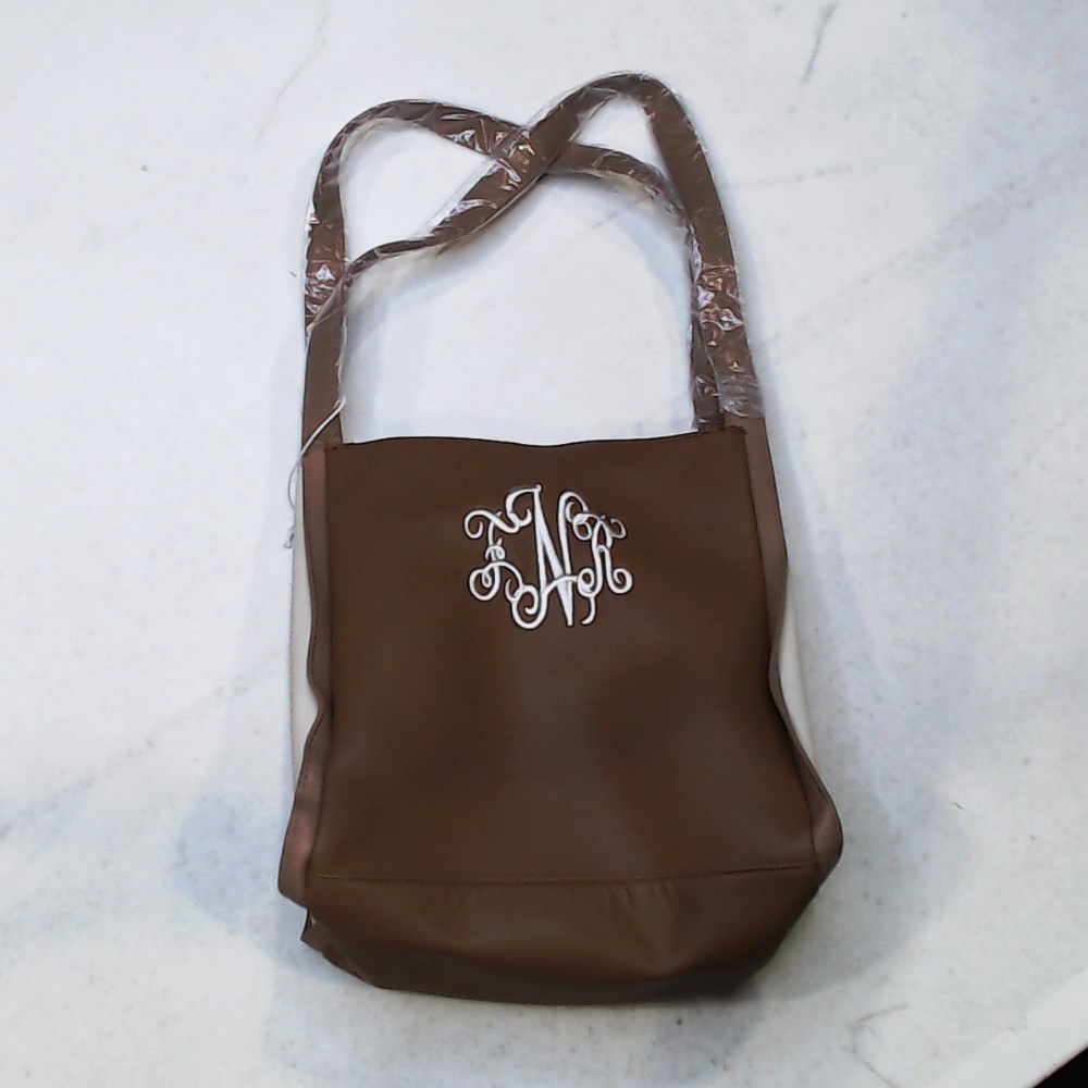BLOOPER BAG: Monogrammed Shoulder Tote