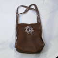 BLOOPER BAG: Monogrammed Shoulder Tote