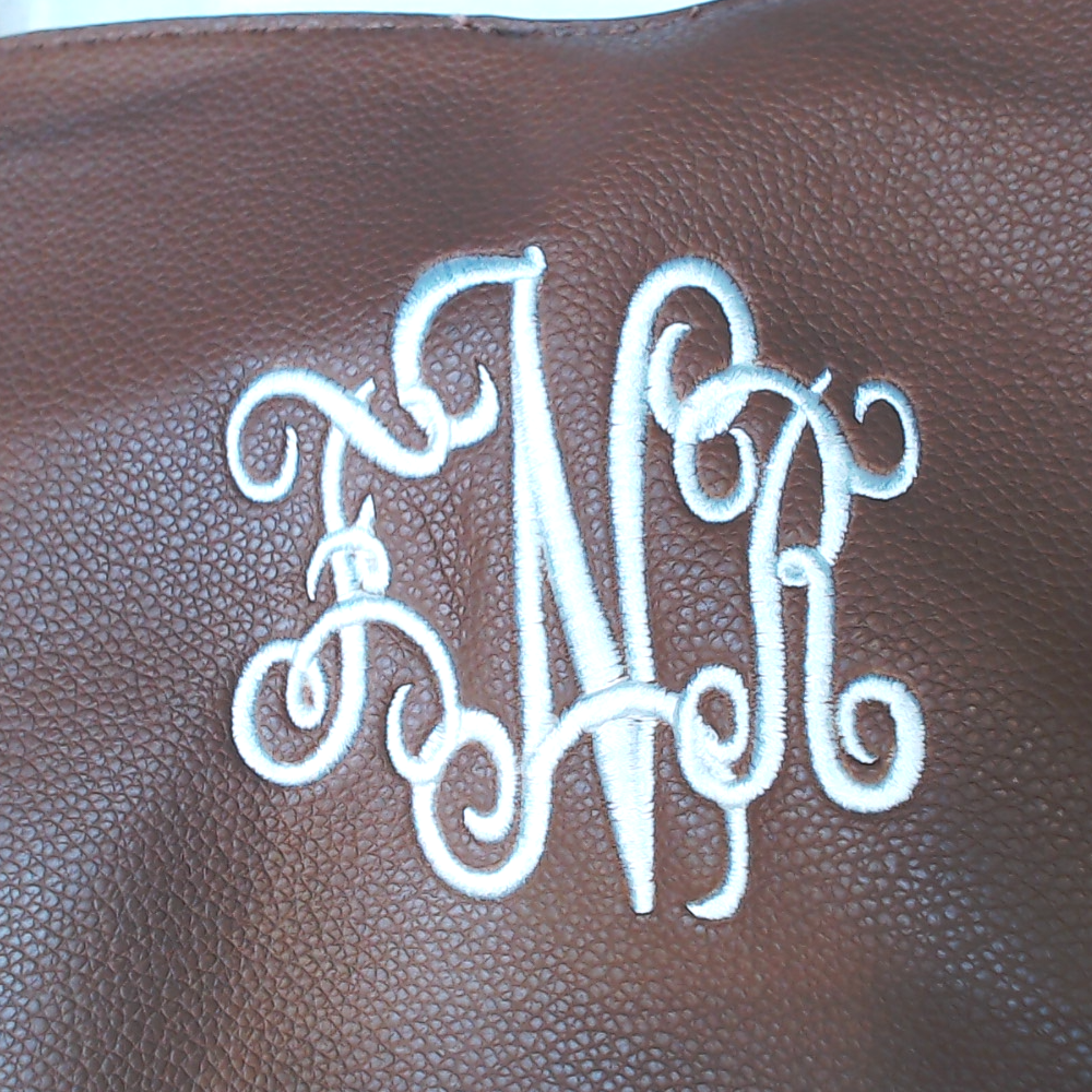 BLOOPER BAG: Monogrammed Shoulder Tote