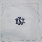 BLOOPER ACCESSORY: Monogrammed Pillow Sham
